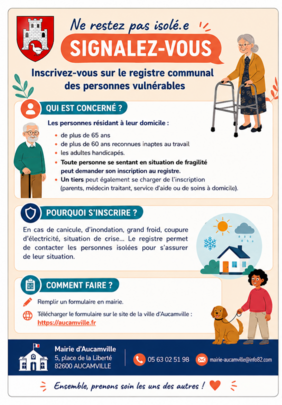 affiche registre personnes vulnérables